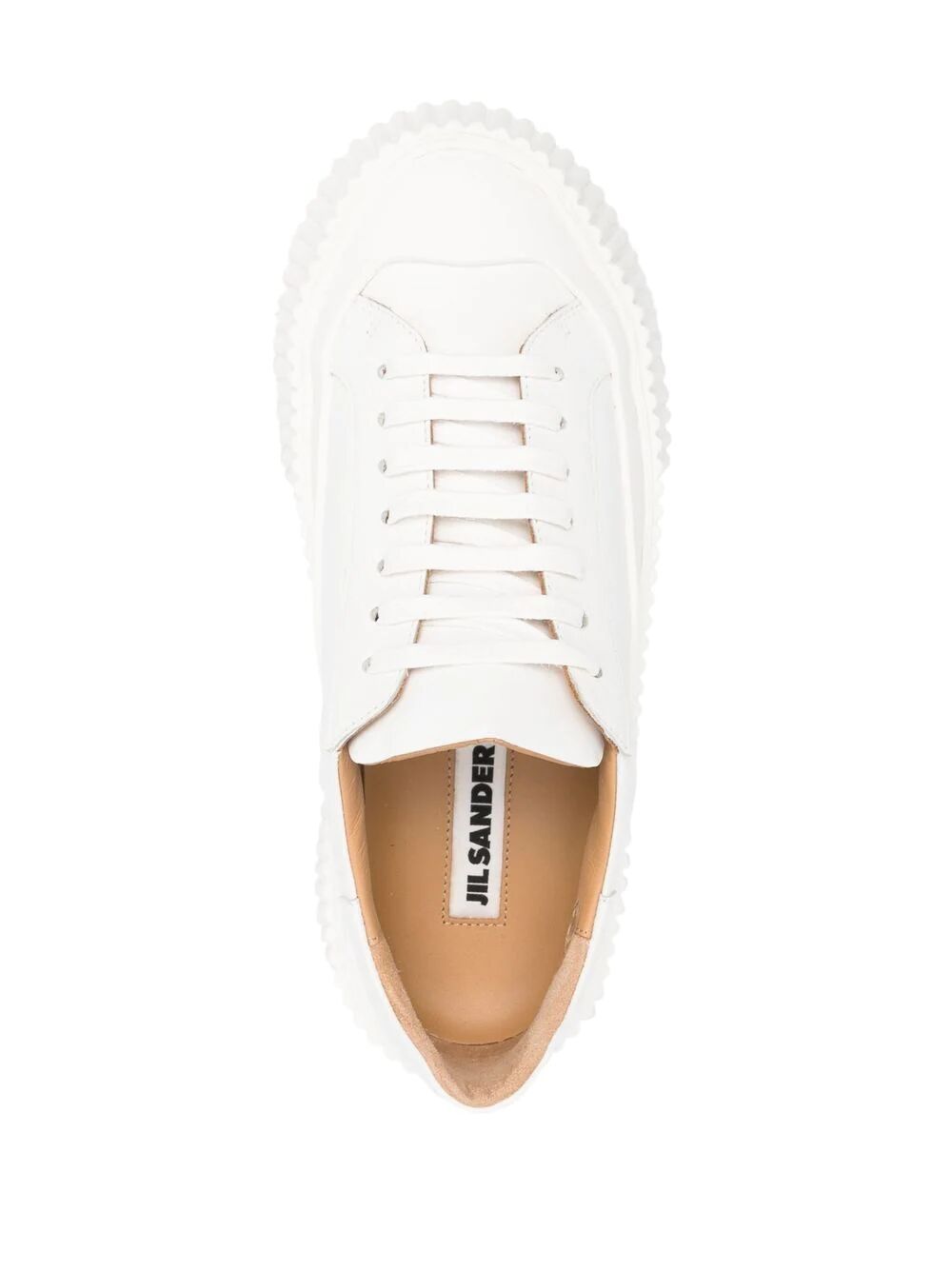 JIL SANDER Calf Leather Women's Sneakers - SS24 Collection