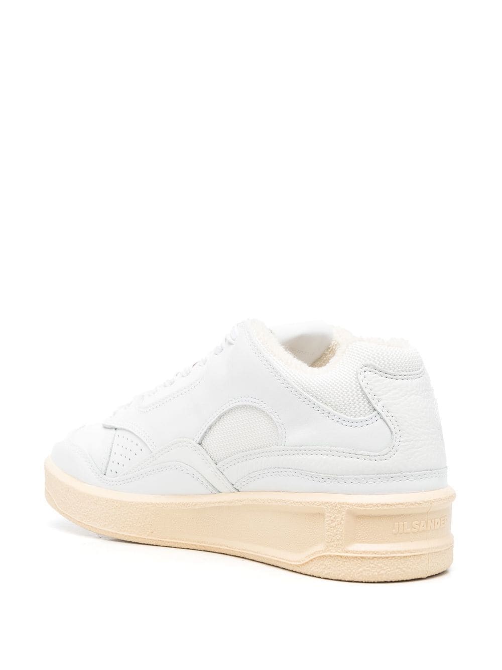 JIL SANDER Debossed-Logo Low-Top Sneaker for Women