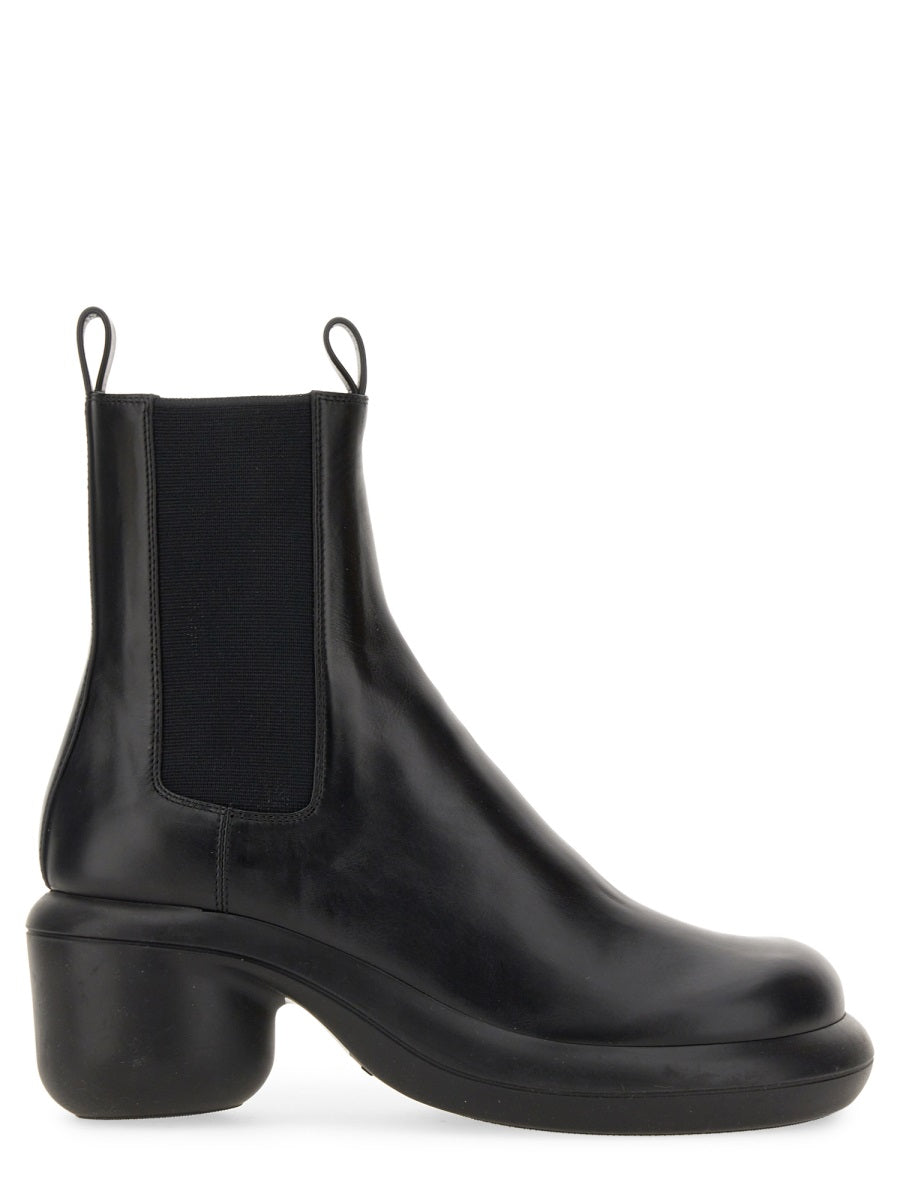 JIL SANDER Chic Leather Boot with 7 cm Heel for Women