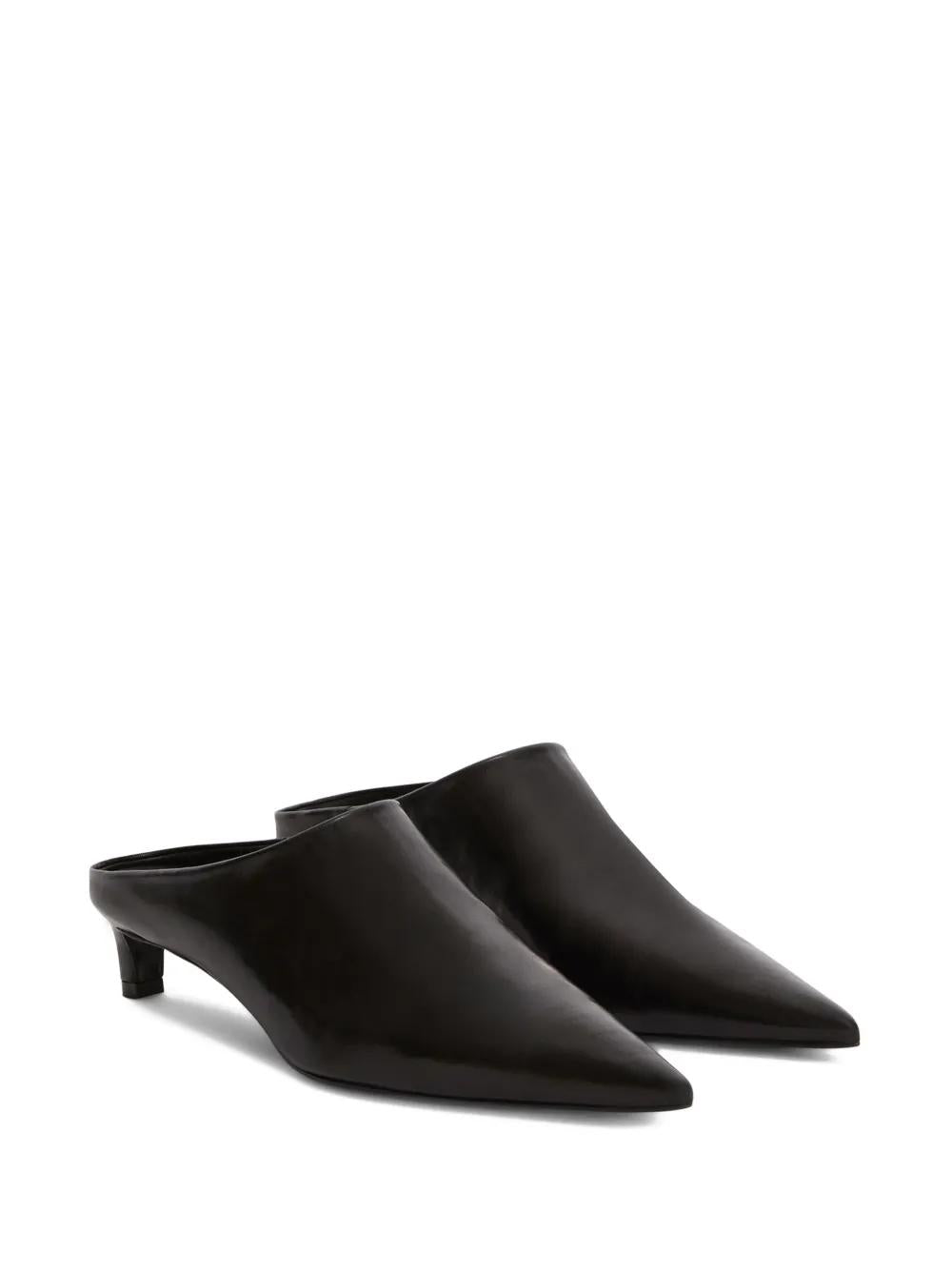JIL SANDER Leather Heeled Flat