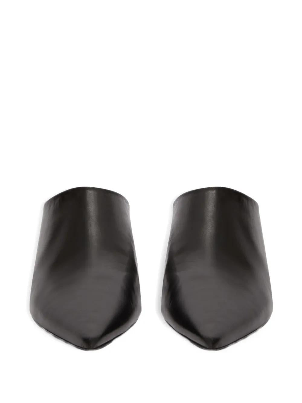 JIL SANDER Leather Heeled Flat