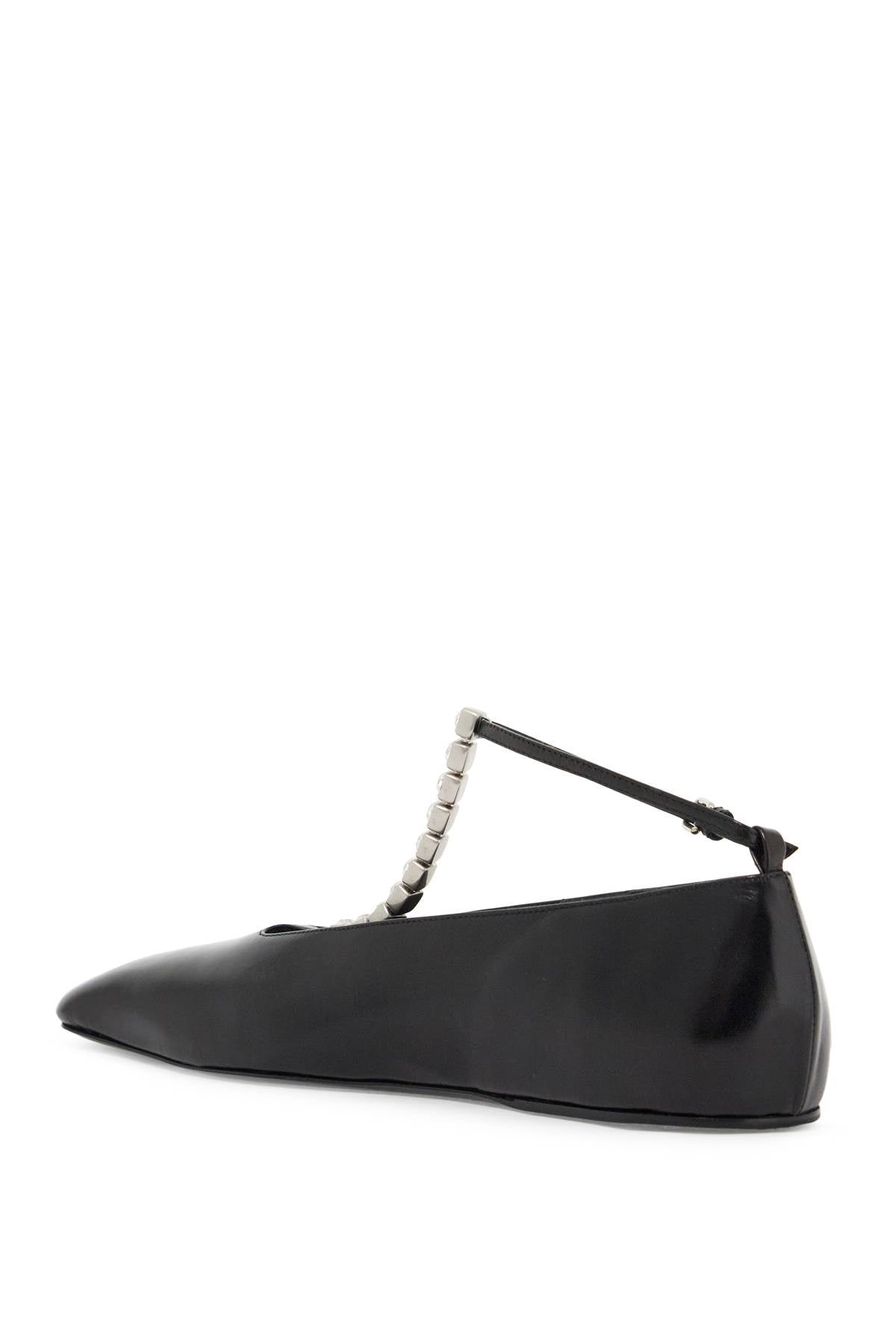 JIL SANDER Elegant Leather Ballerinas for Women