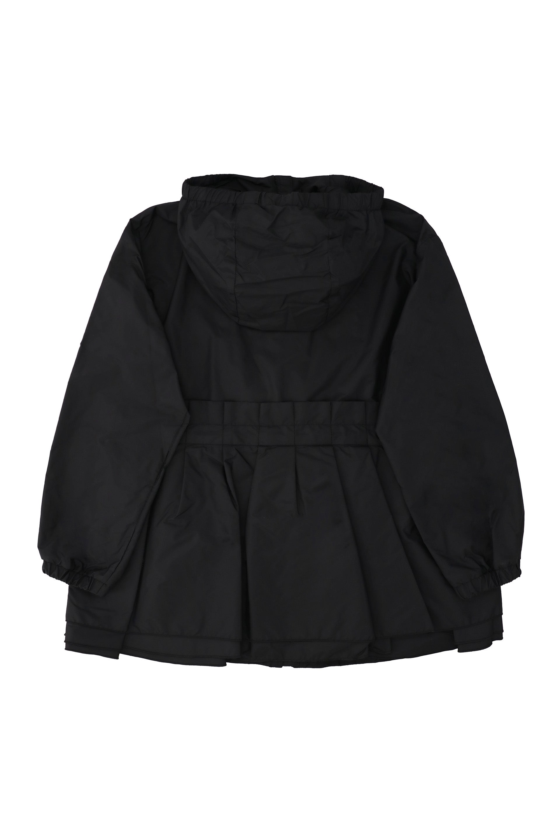 MONCLER KIDS Mini Nylon Jacket with Drawstring Waist for Girls