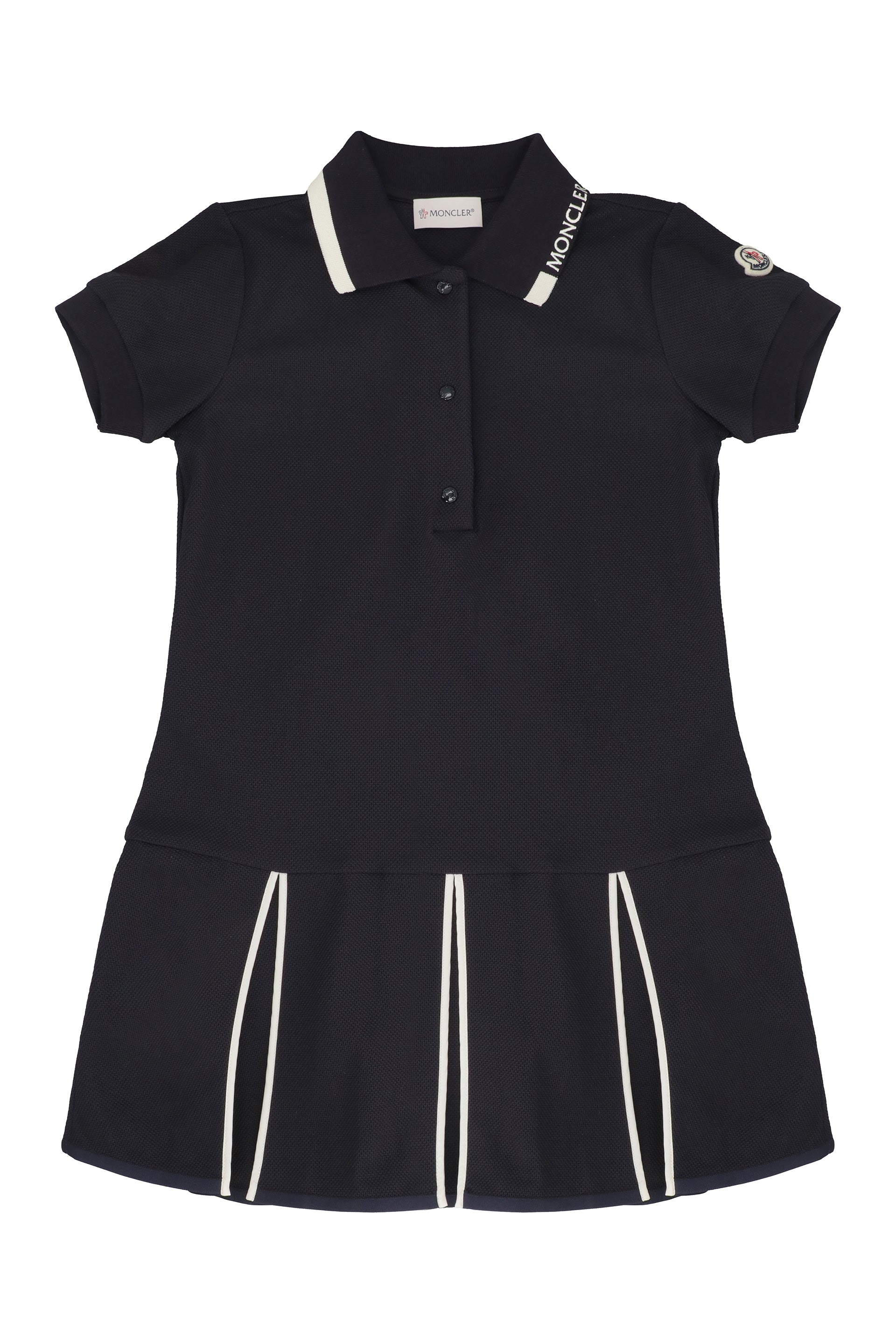 MONCLER KIDS Cotton Pique Polo Dress for Girls
