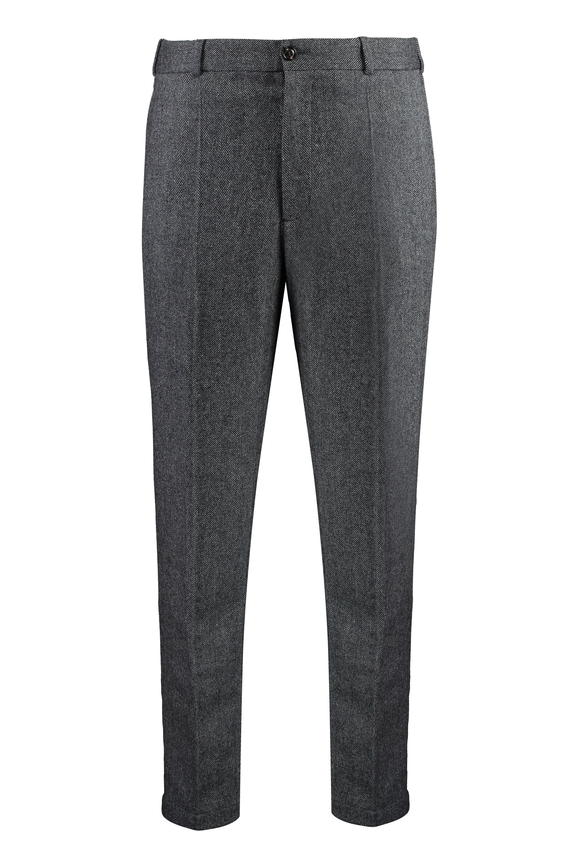 MONCLER Wool Blend Trousers