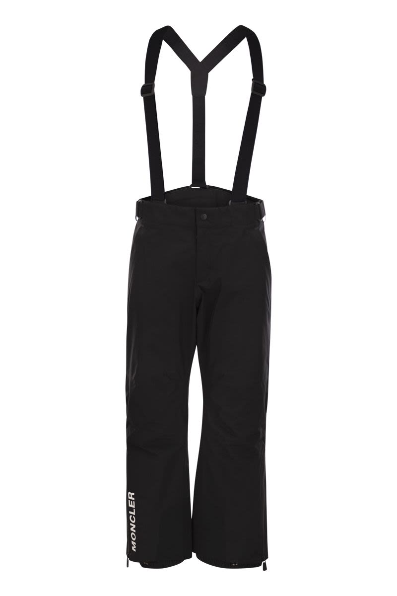 MONCLER GRENOBLE Alpine Gore-Tex Ski Trousers with Braces - Men's
