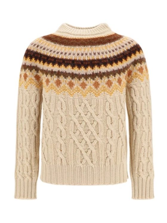 MONCLER Men's Winter Crew Neck Sweater