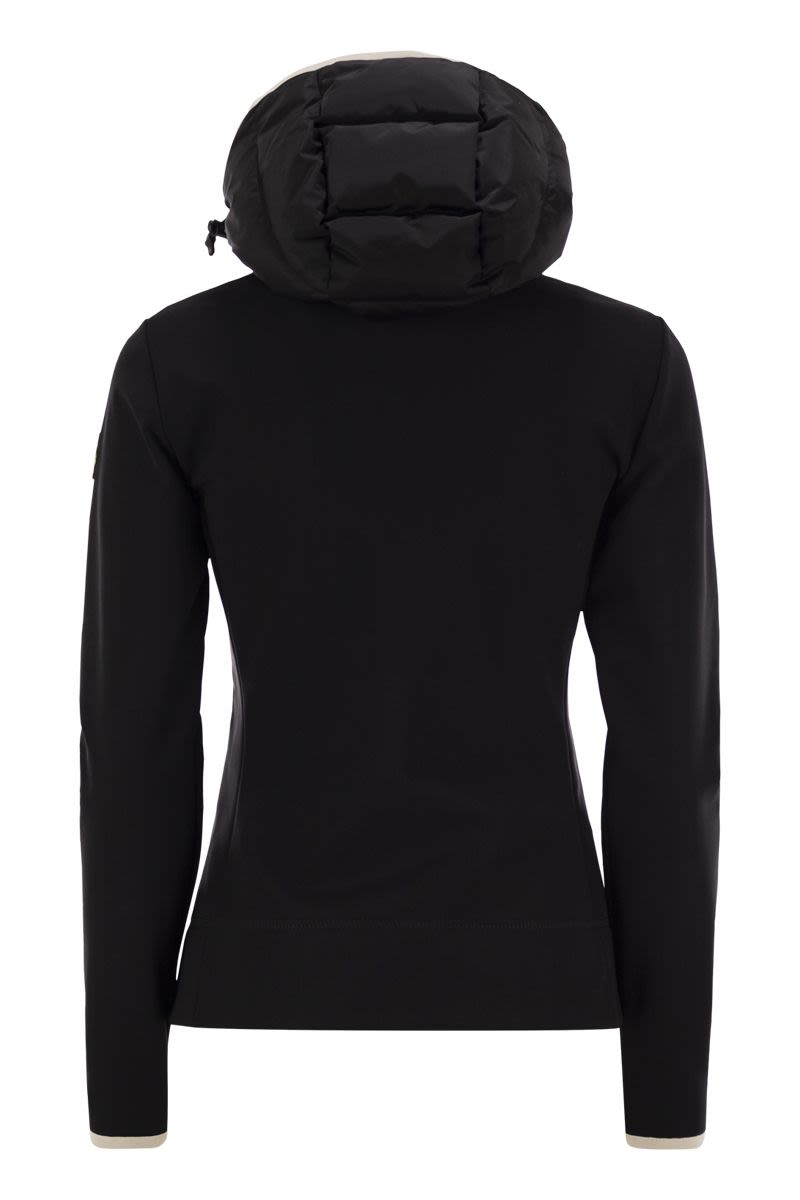 MONCLER GRENOBLE Padded Hoodie with Hood and Zip