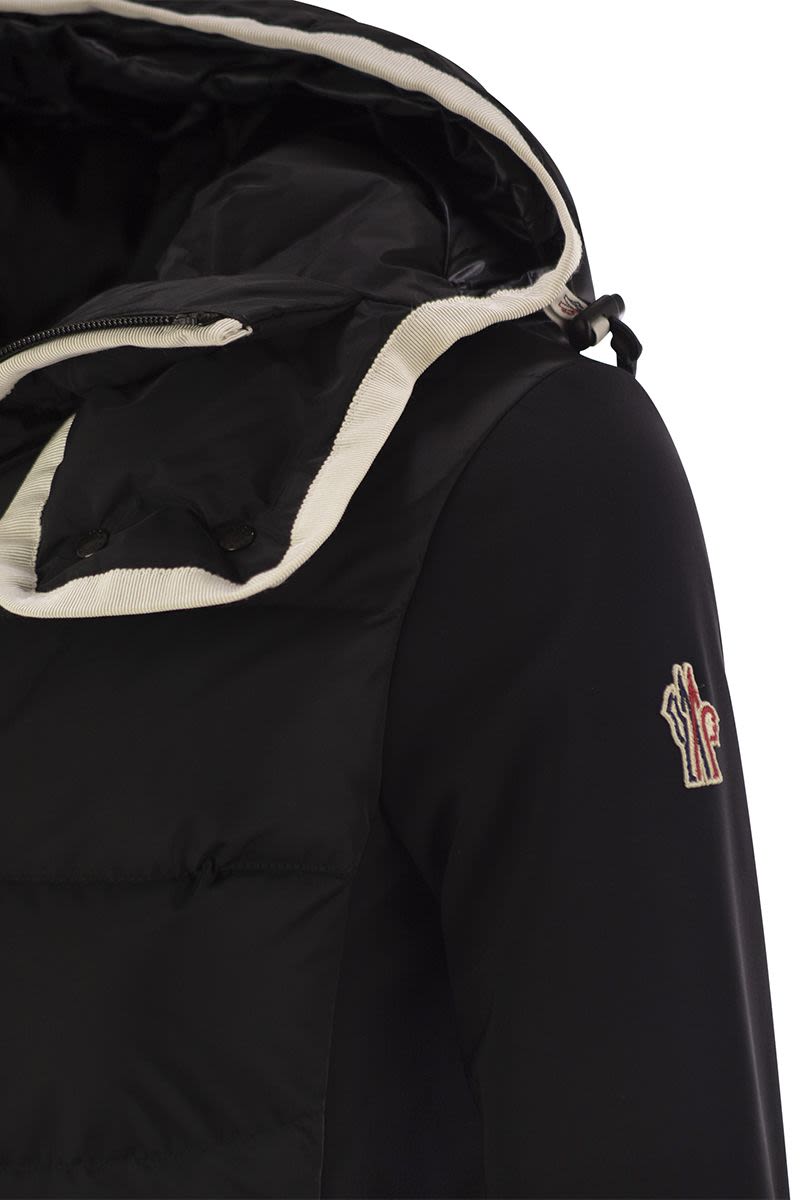 MONCLER GRENOBLE Padded Hoodie with Hood and Zip