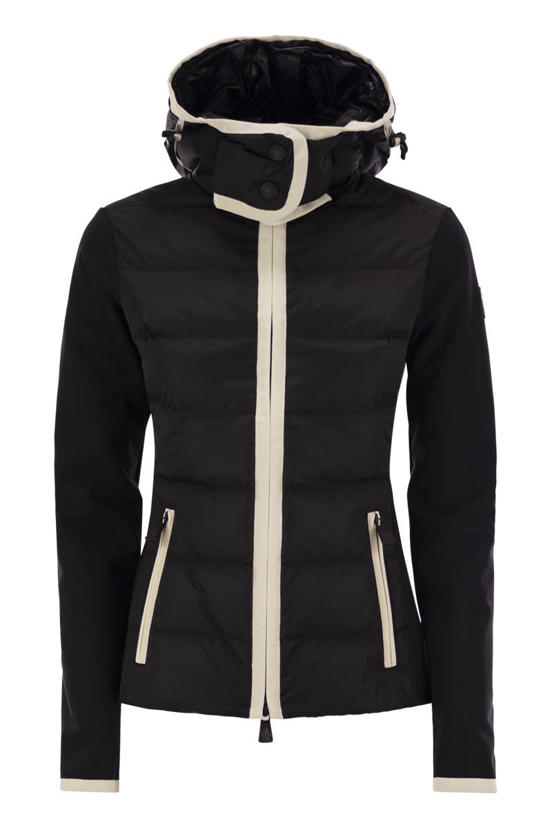 MONCLER GRENOBLE Padded Hoodie with Hood and Zip