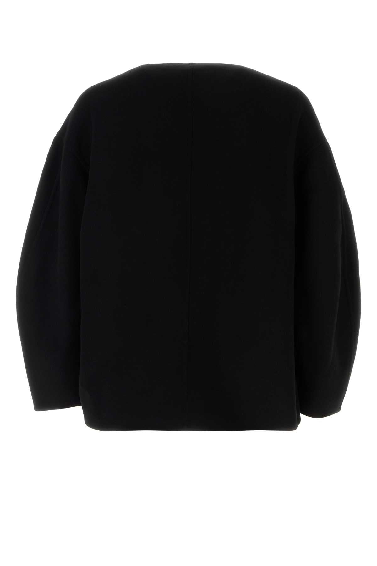 JIL SANDER Oversized Virgin Wool Pullover Sweater for Men - SS25