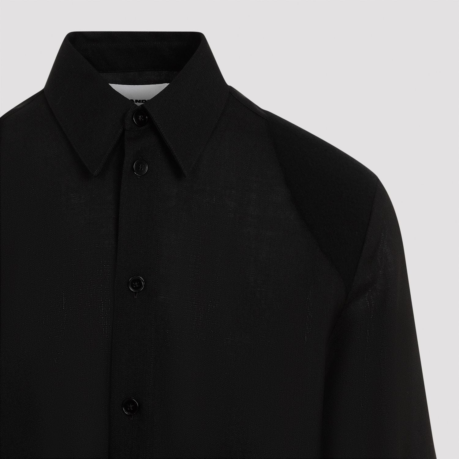 JIL SANDER Virgin Wool Shirt for Men