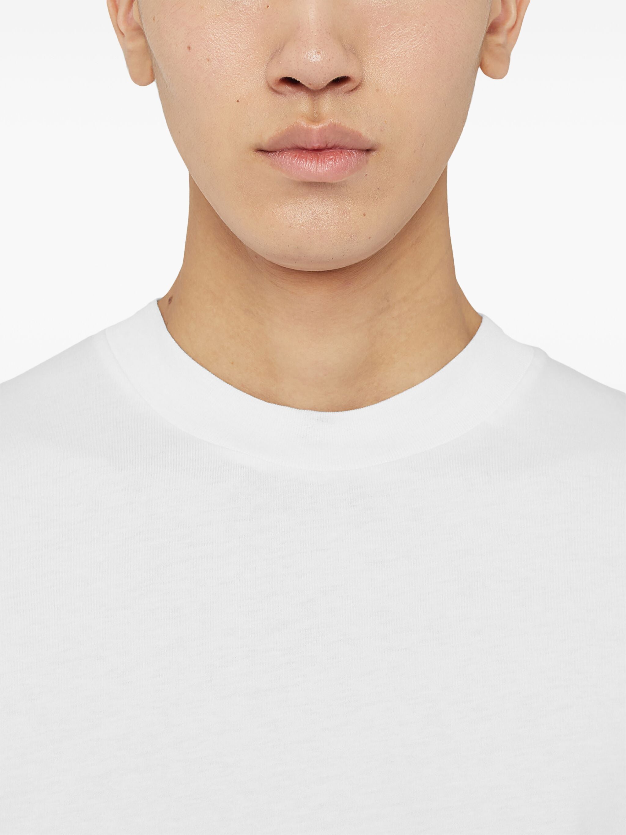 JIL SANDER Classic Short Sleeve Cotton T-Shirt for Men