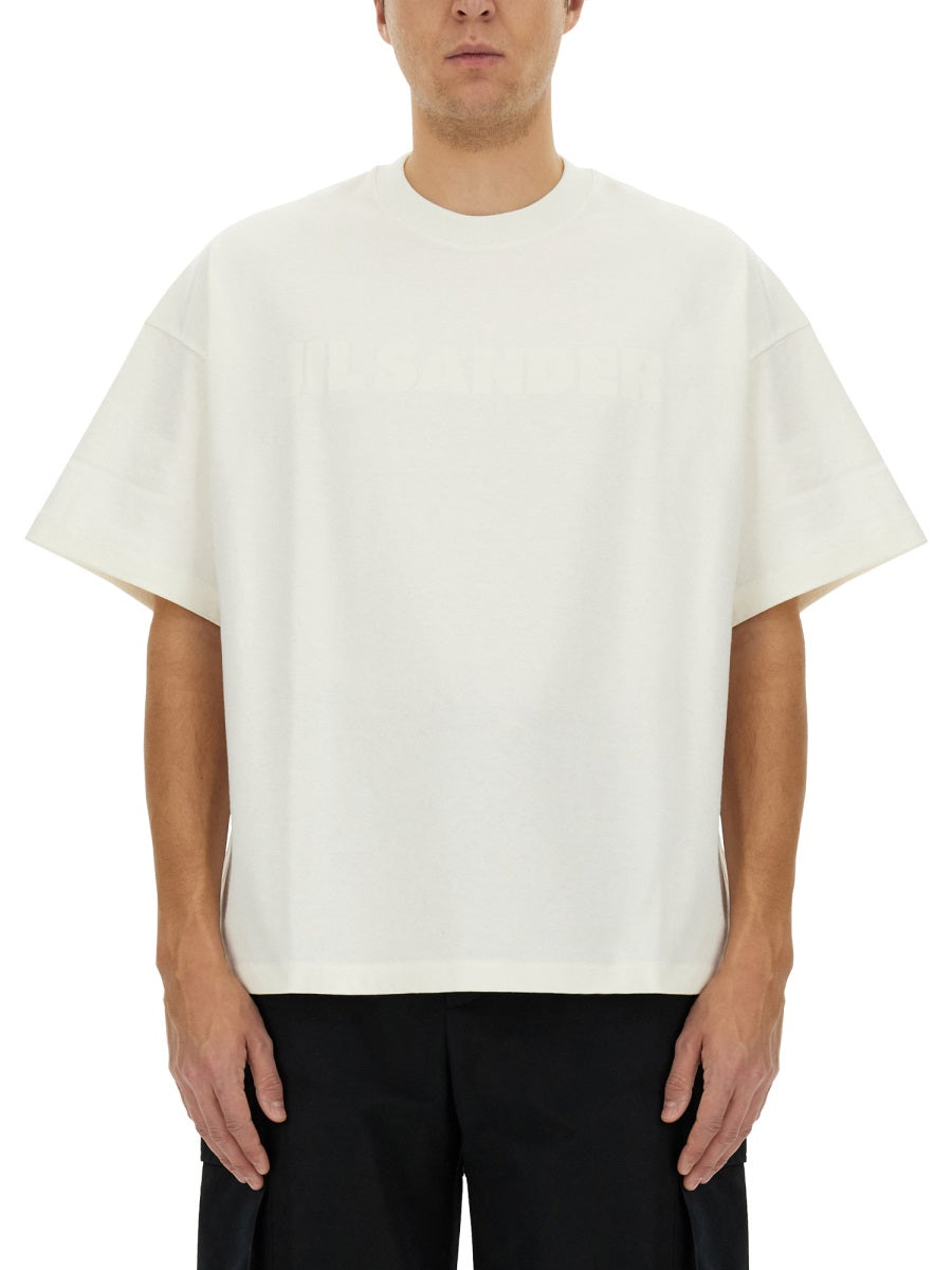 JIL SANDER Regular Fit Cotton T-Shirt (Size M)