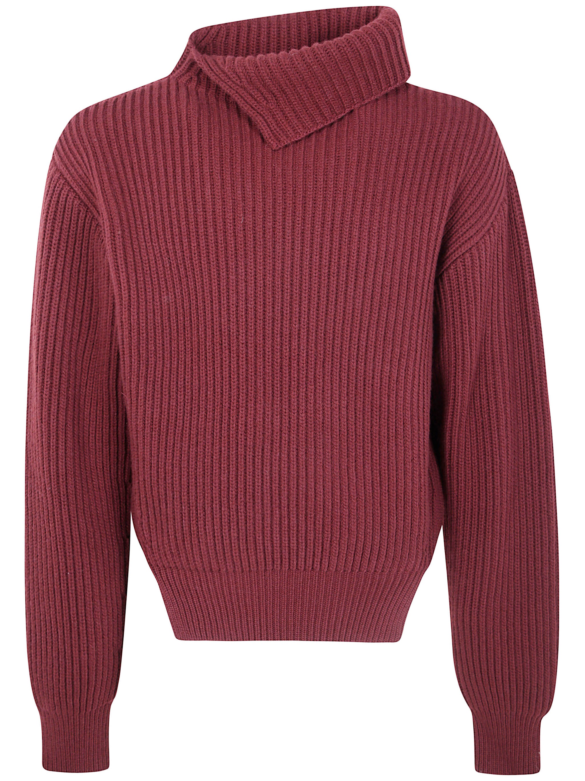 JIL SANDER Men's Long Sleeve Knit Jumper