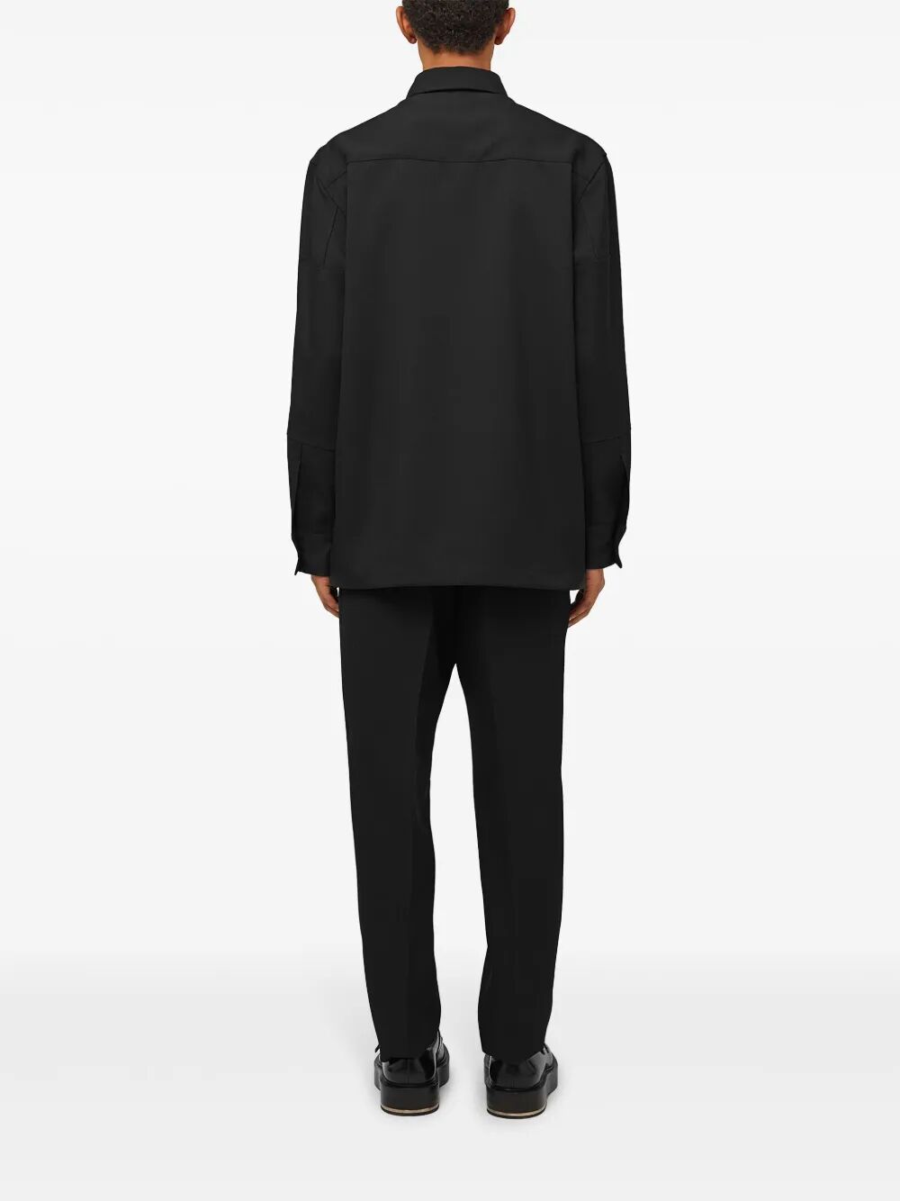 JIL SANDER Classic Wool Trousers for Men - Timeless Fit