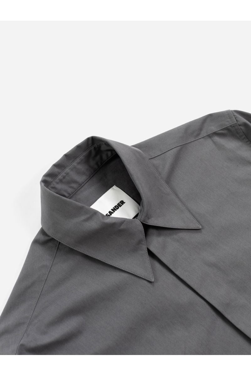 JIL SANDER Essential Cotton Shirt in Men's Size