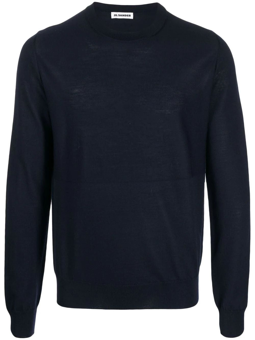 JIL SANDER Classic Virgin Wool Pullover Sweater for Men