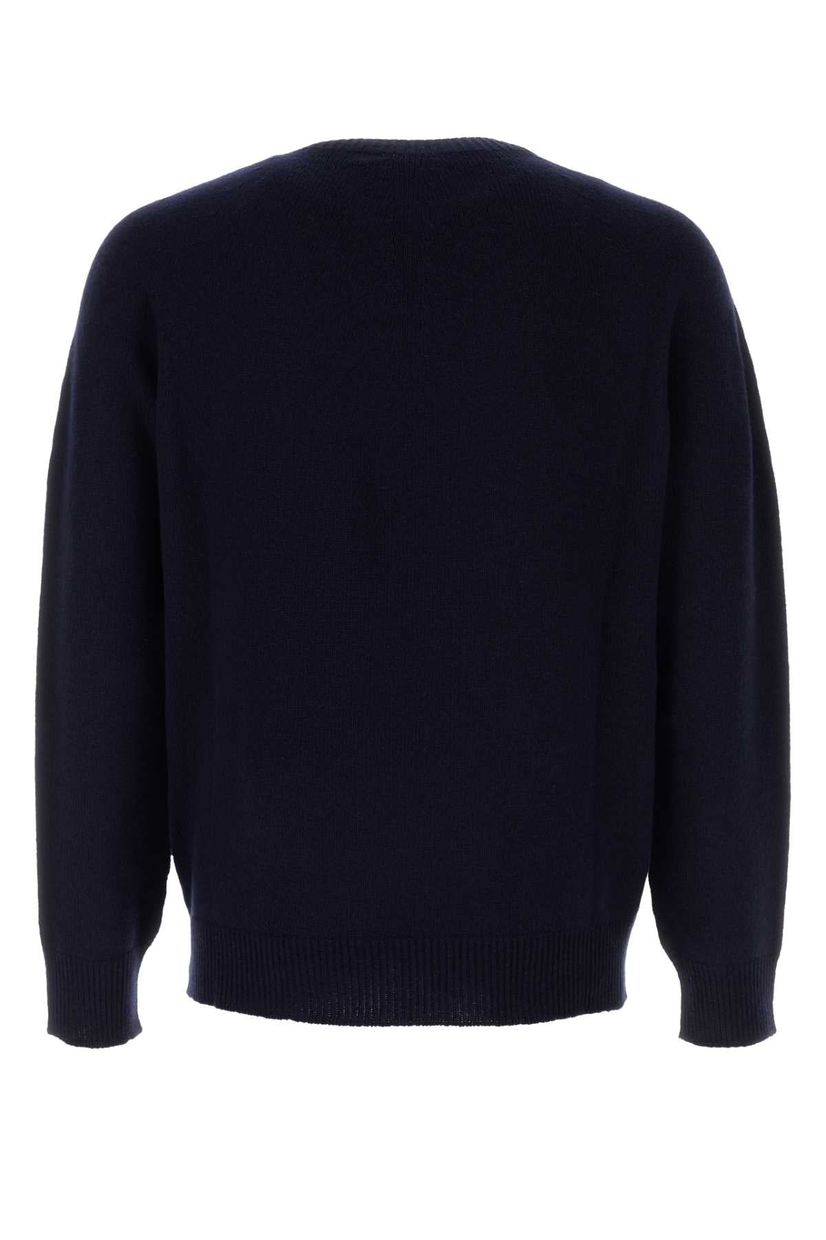 JIL SANDER Seamless Men's Wool Blend Sweater
