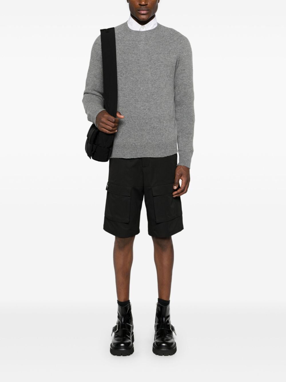 JIL SANDER Seamless Cashmere Merino Wool Jumper