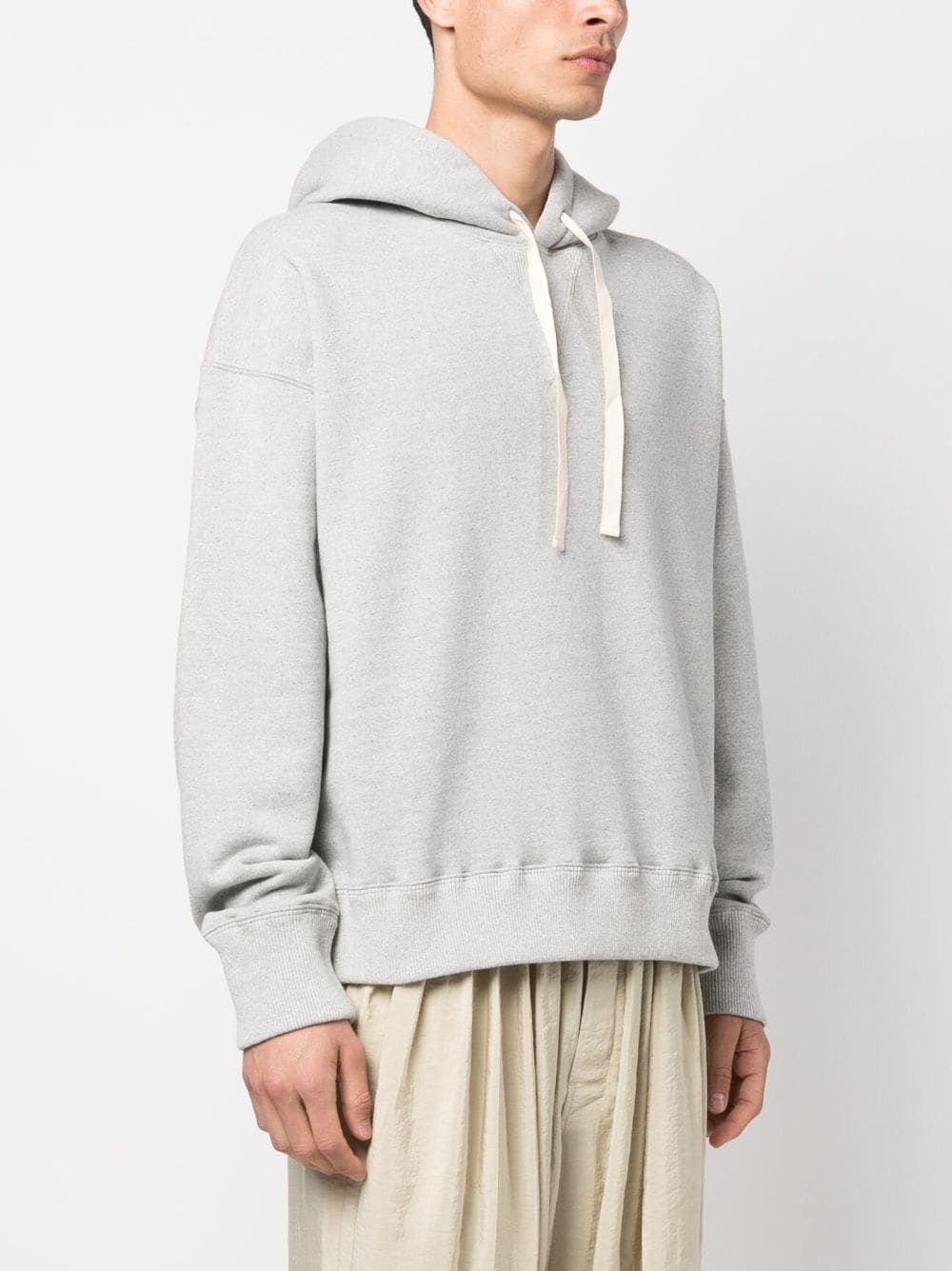 JIL SANDER Relaxed Cotton Cashmere Hoodie for Men