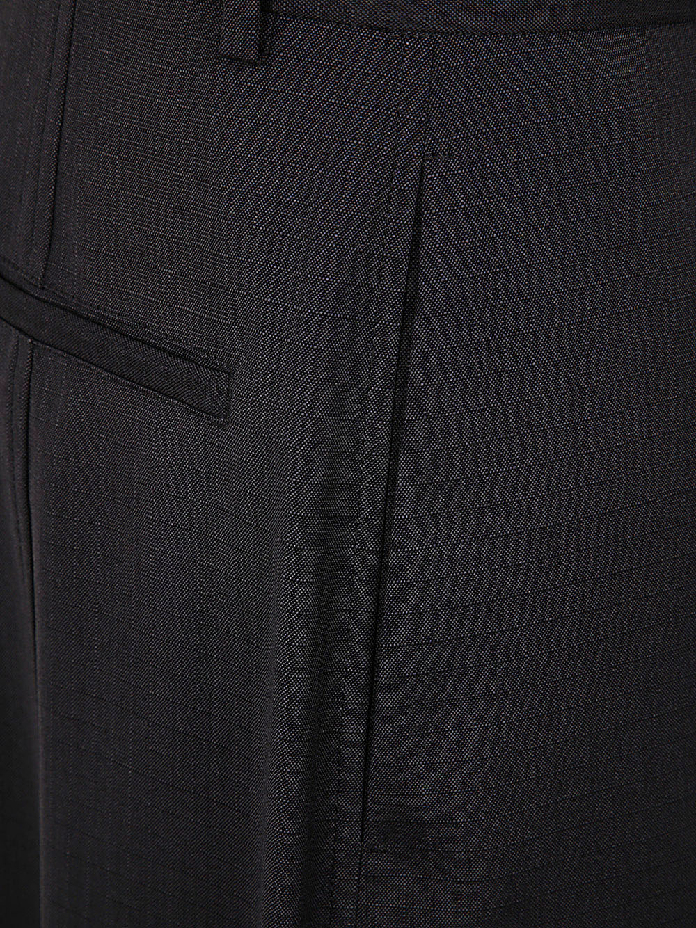 JIL SANDER Relaxed Fit Wool Trousers