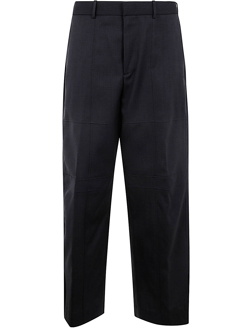 JIL SANDER Relaxed Fit Wool Trousers
