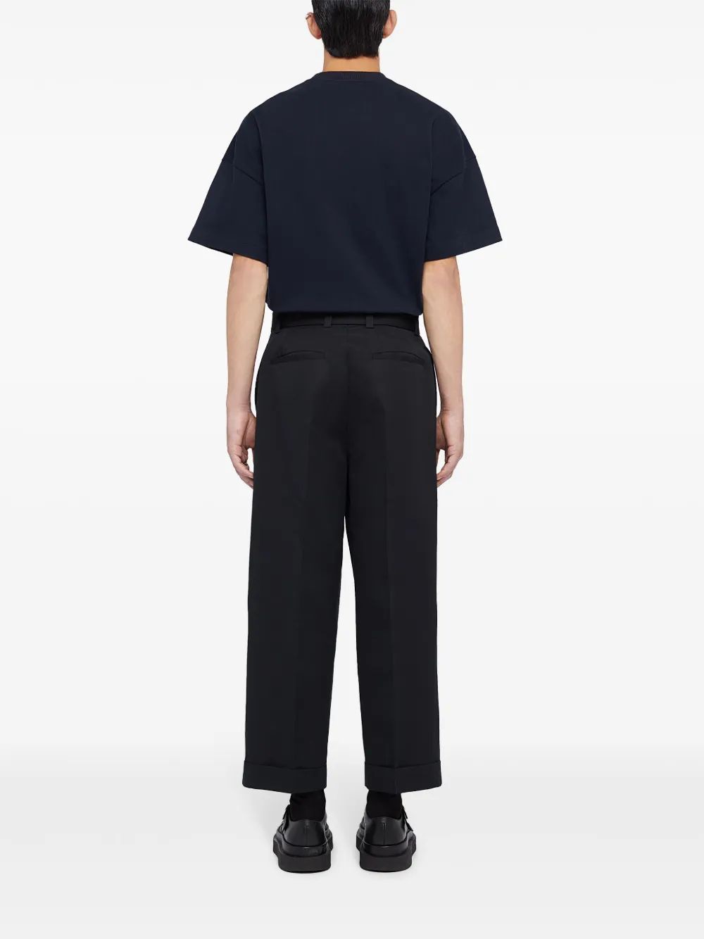 JIL SANDER Belted Trousers for SS25 - Size 001