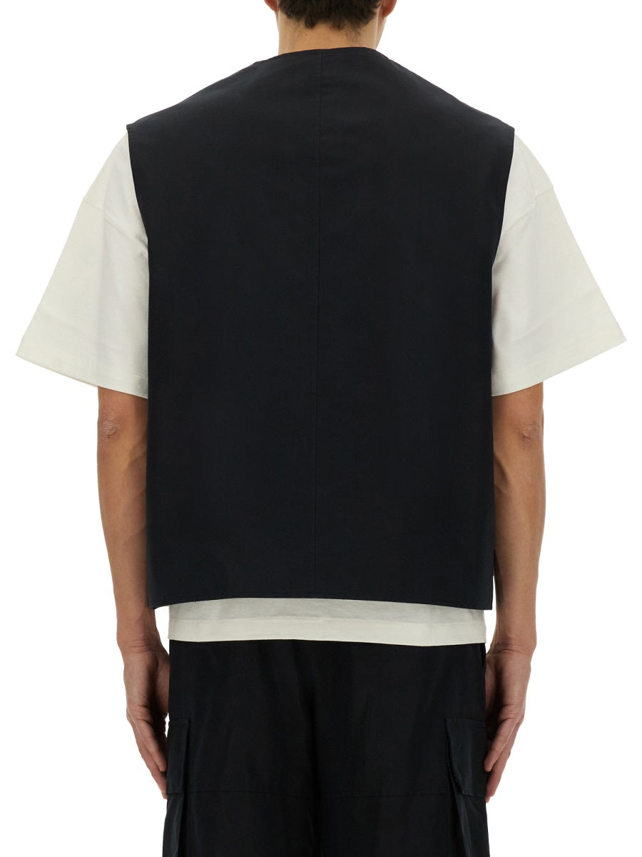 JIL SANDER Cargo Vest - Size L