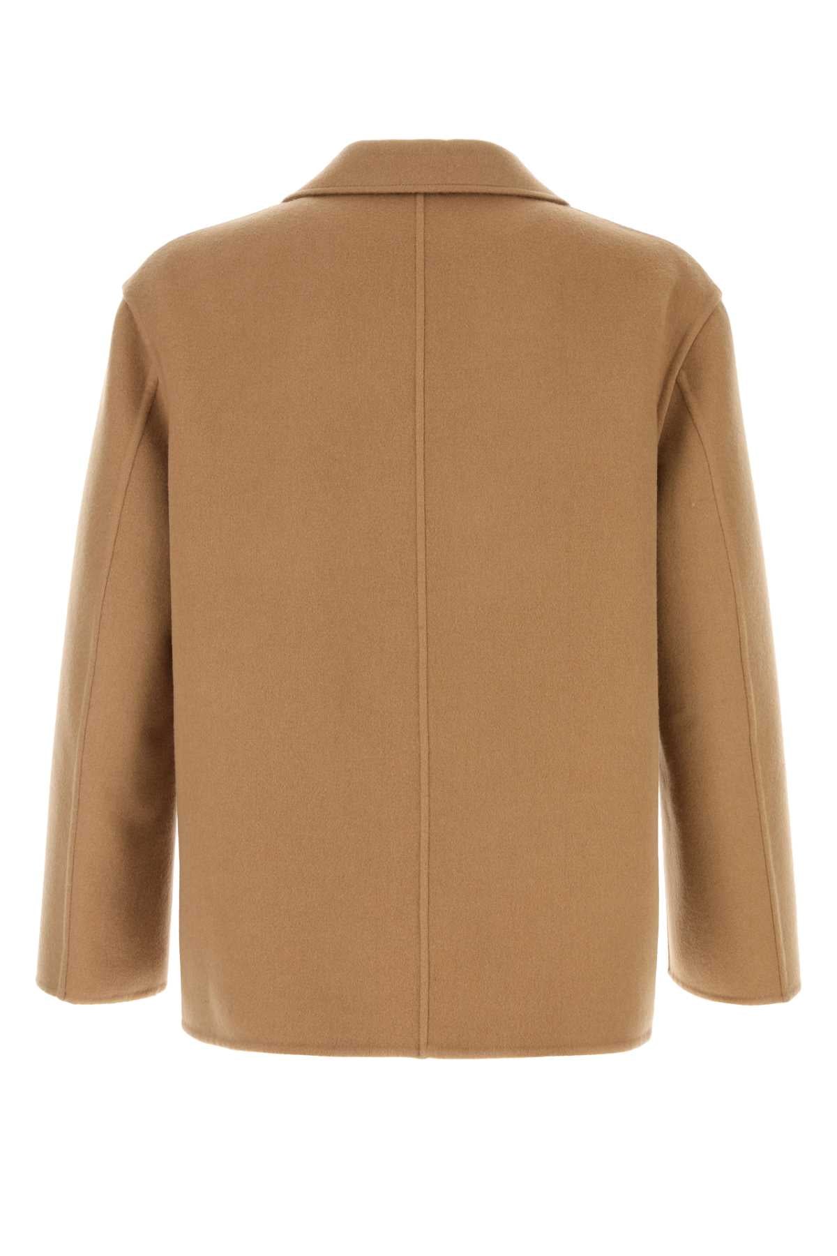 JIL SANDER Men's Cashmere Flannel Shirt