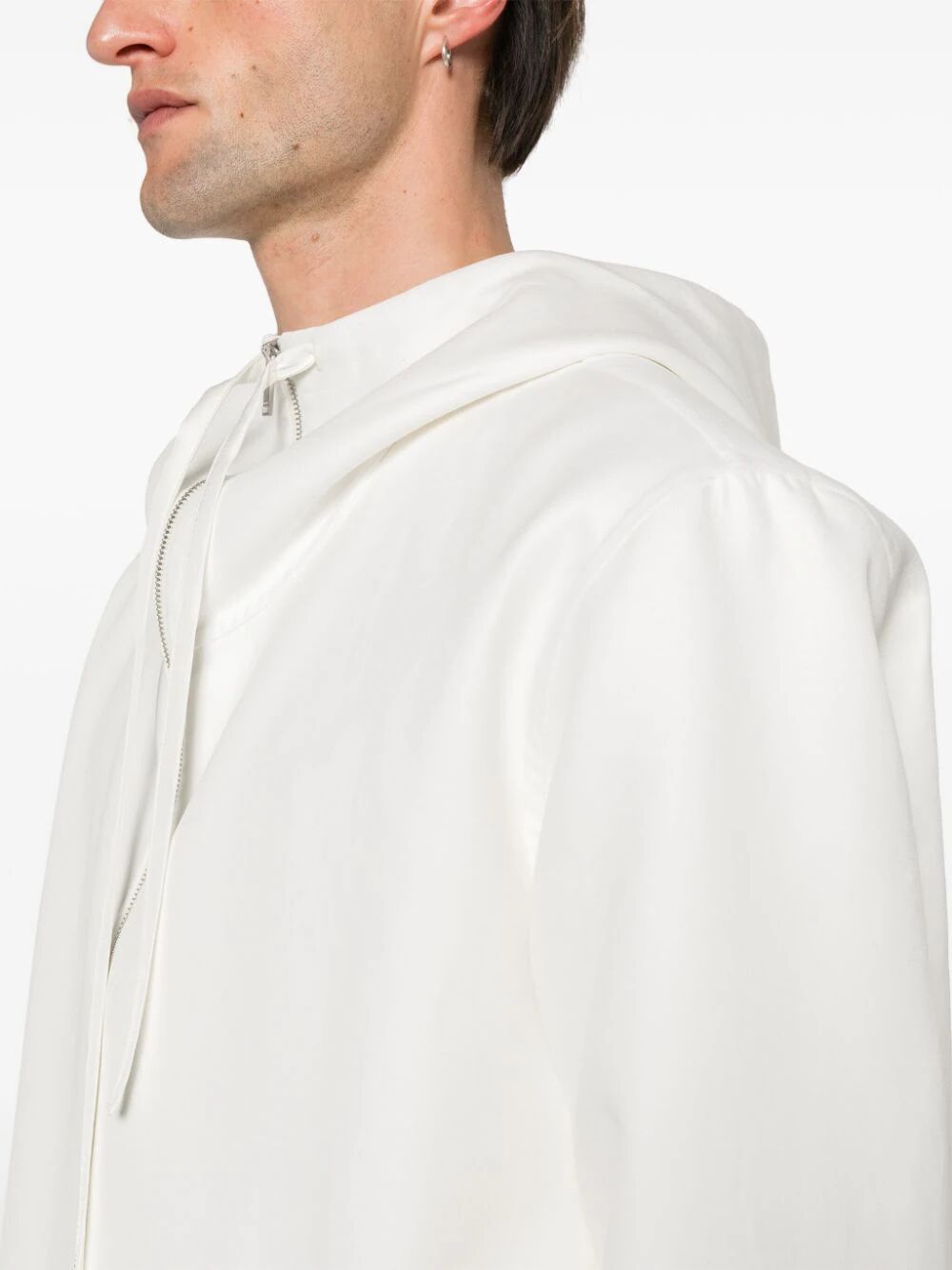 JIL SANDER Boxy Fit Blouson with Hood - Spring/Summer 2024