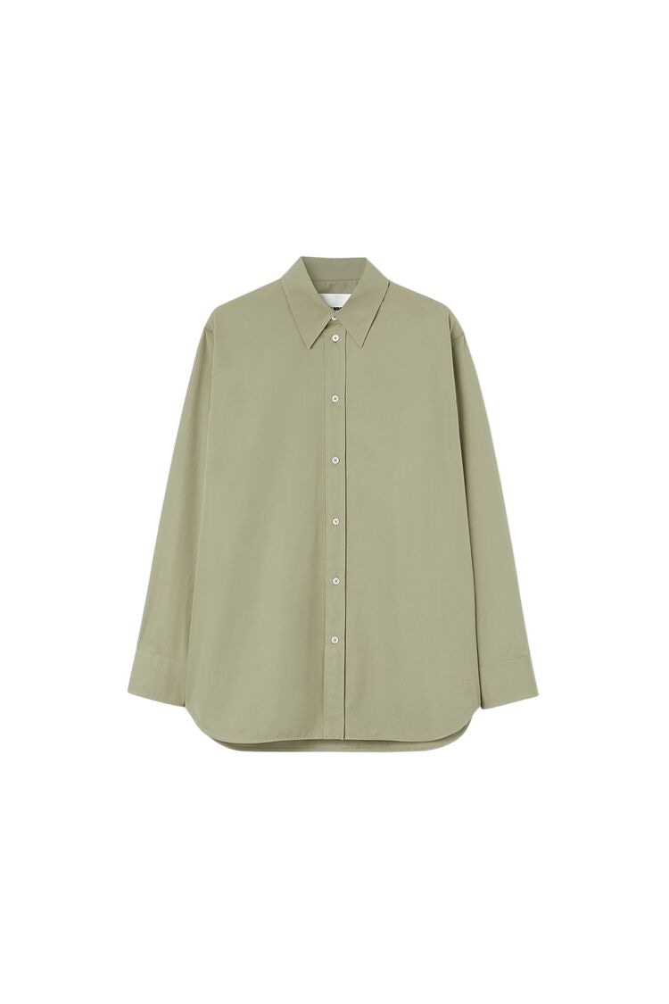 JIL SANDER Long Sleeve Cotton Shirt for Men - SS25