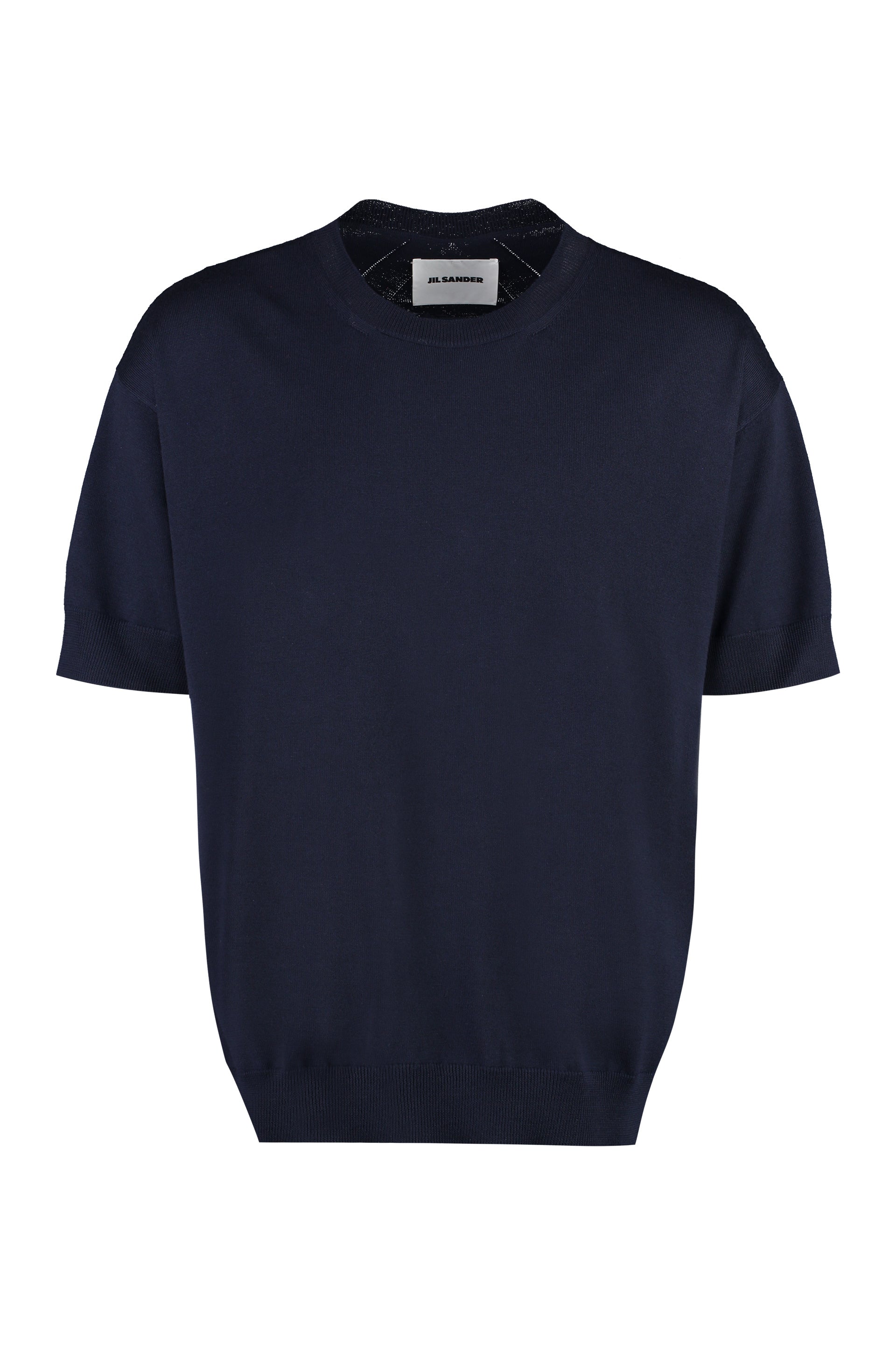 JIL SANDER Wool Short Sleeve Sweater