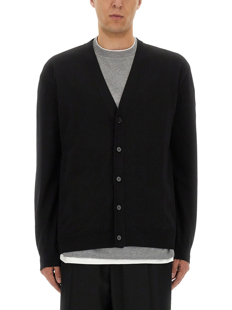 JIL SANDER Merino Wool Cardigan - Size 48
