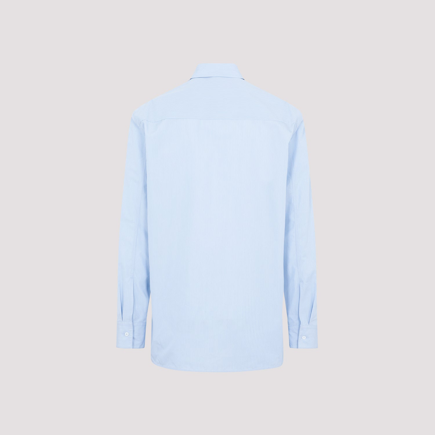 JIL SANDER Classic Striped Cotton Shirt