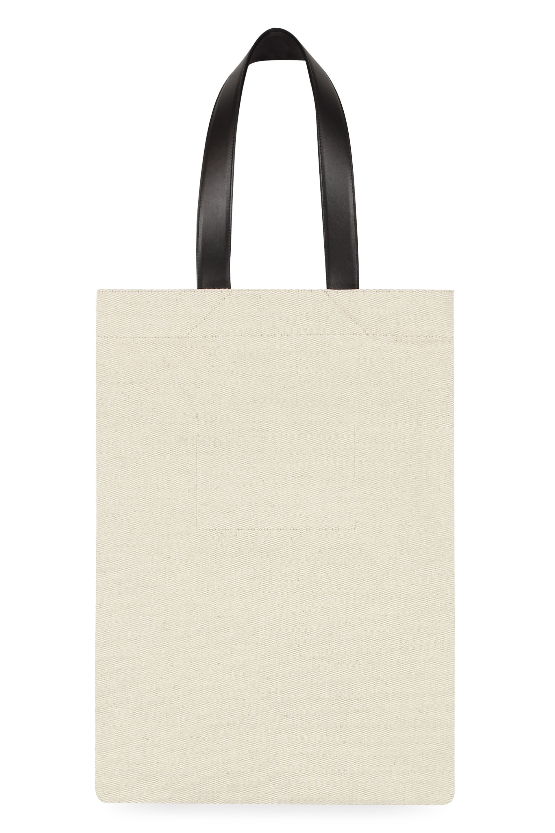 JIL SANDER Canvas Tote Handbag - 40 cm x 56 cm
