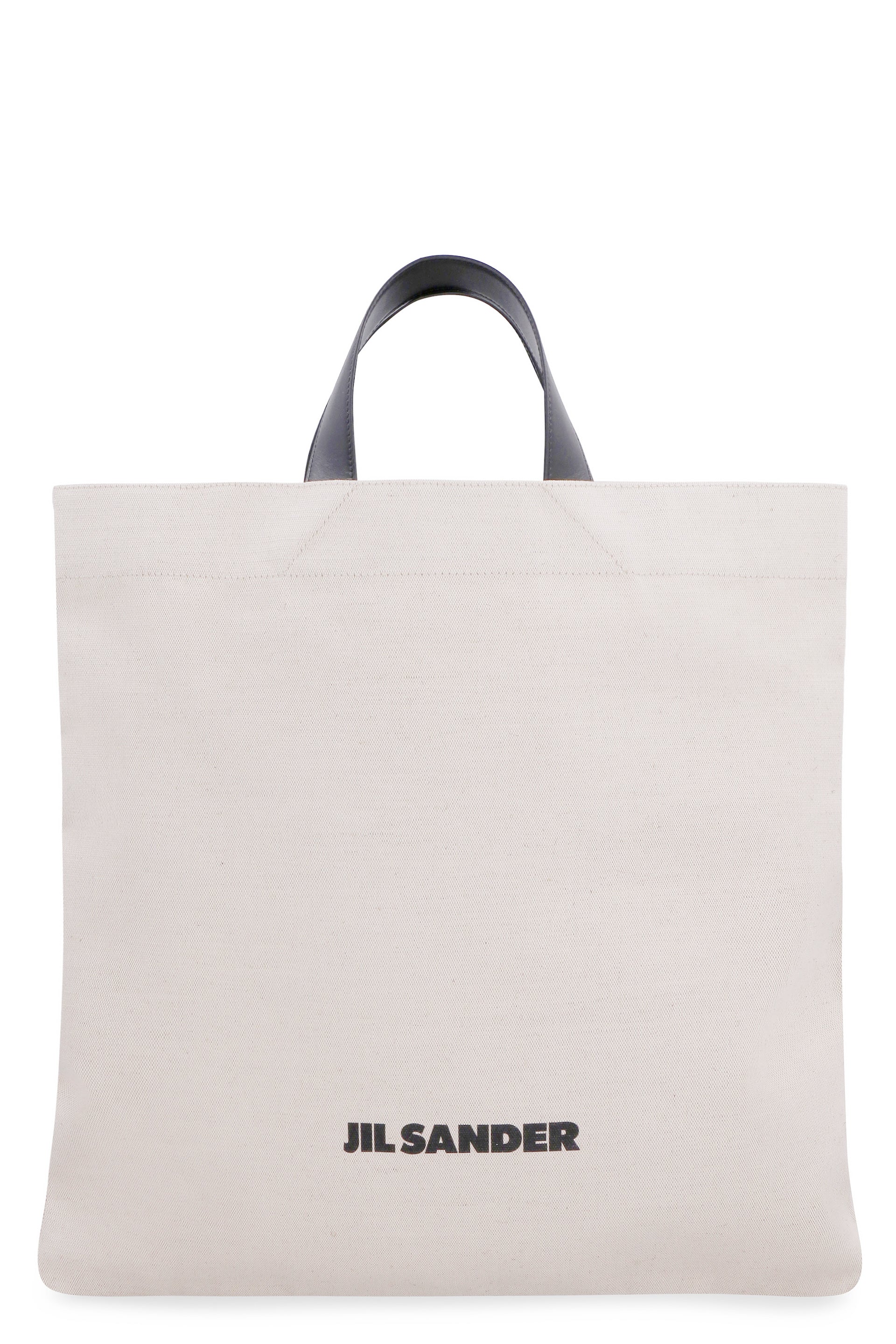 JIL SANDER Canvas Tote Handbag - 48cm x 47cm