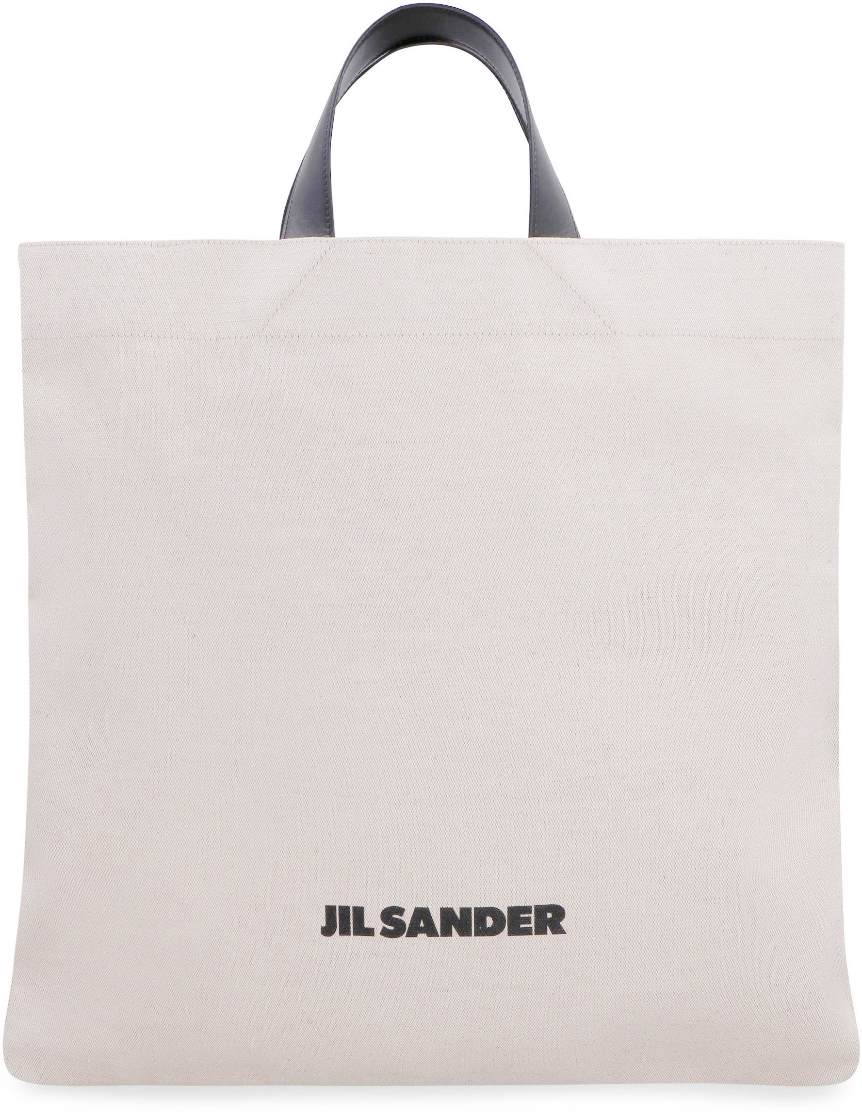 JIL SANDER Canvas Tote Handbag - 48cm x 47cm