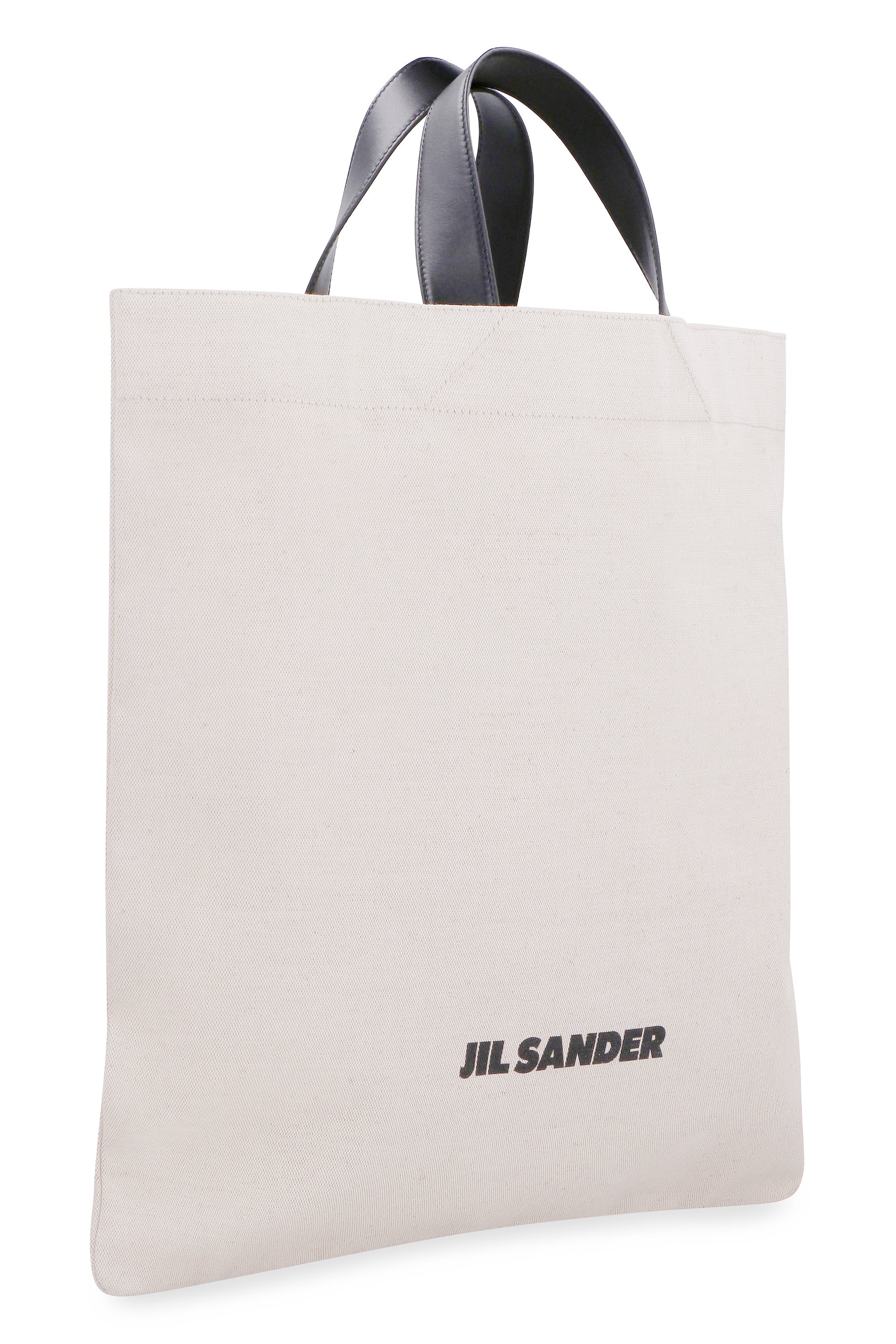 JIL SANDER Canvas Tote Handbag - 48cm x 47cm
