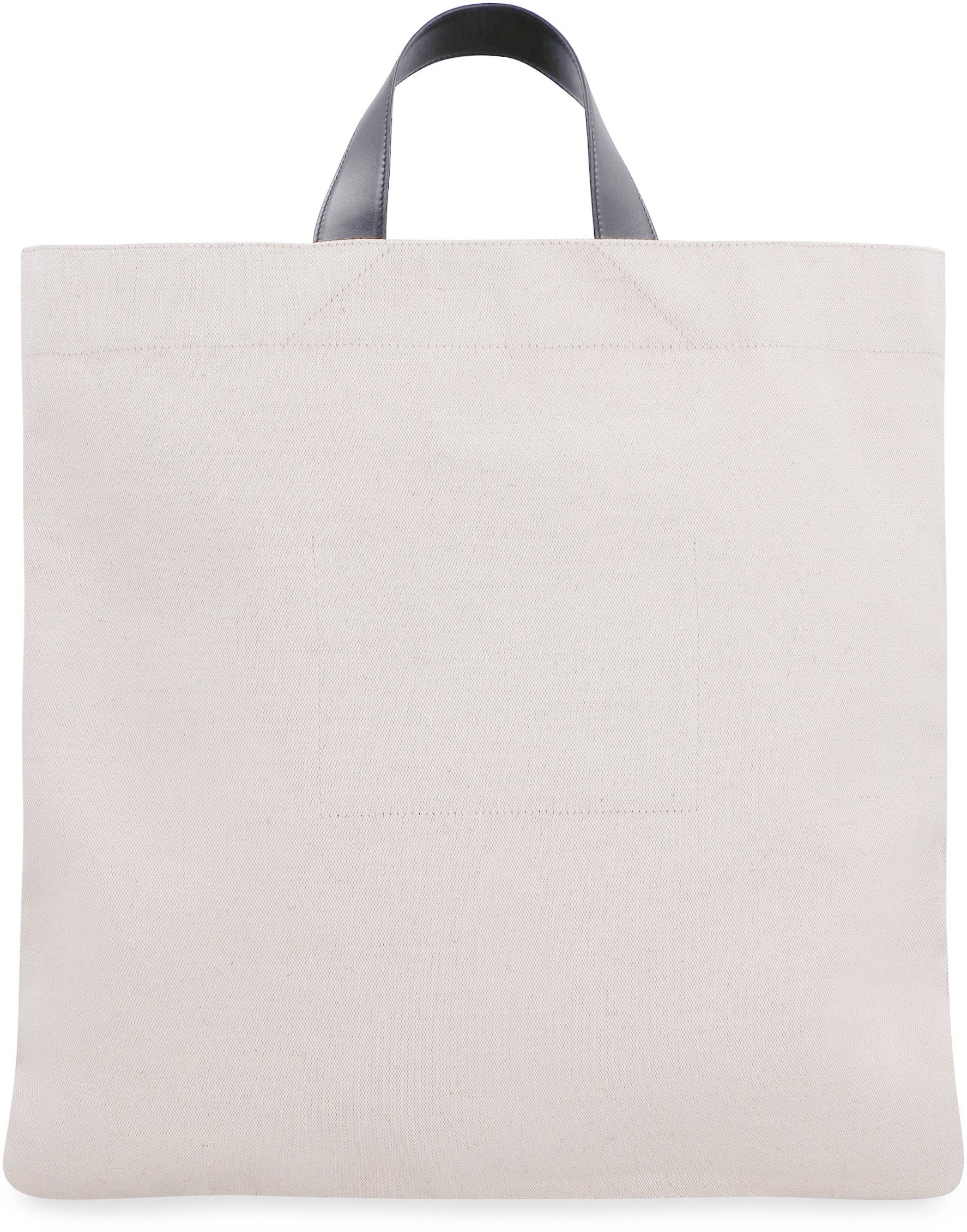 JIL SANDER Canvas Tote Handbag - 48cm x 47cm