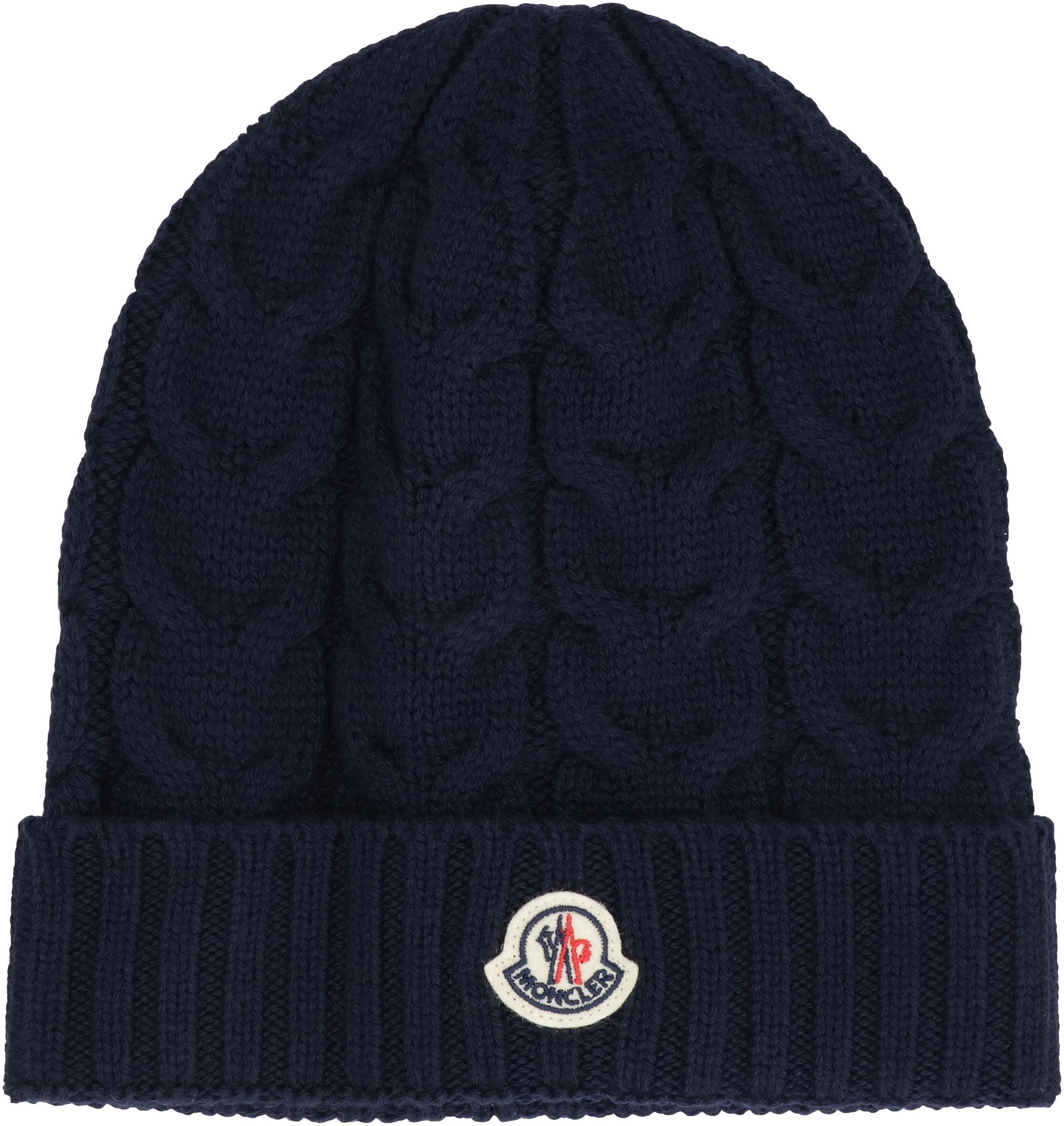MONCLER KIDS Kids Logo Wool Beanie - Mini