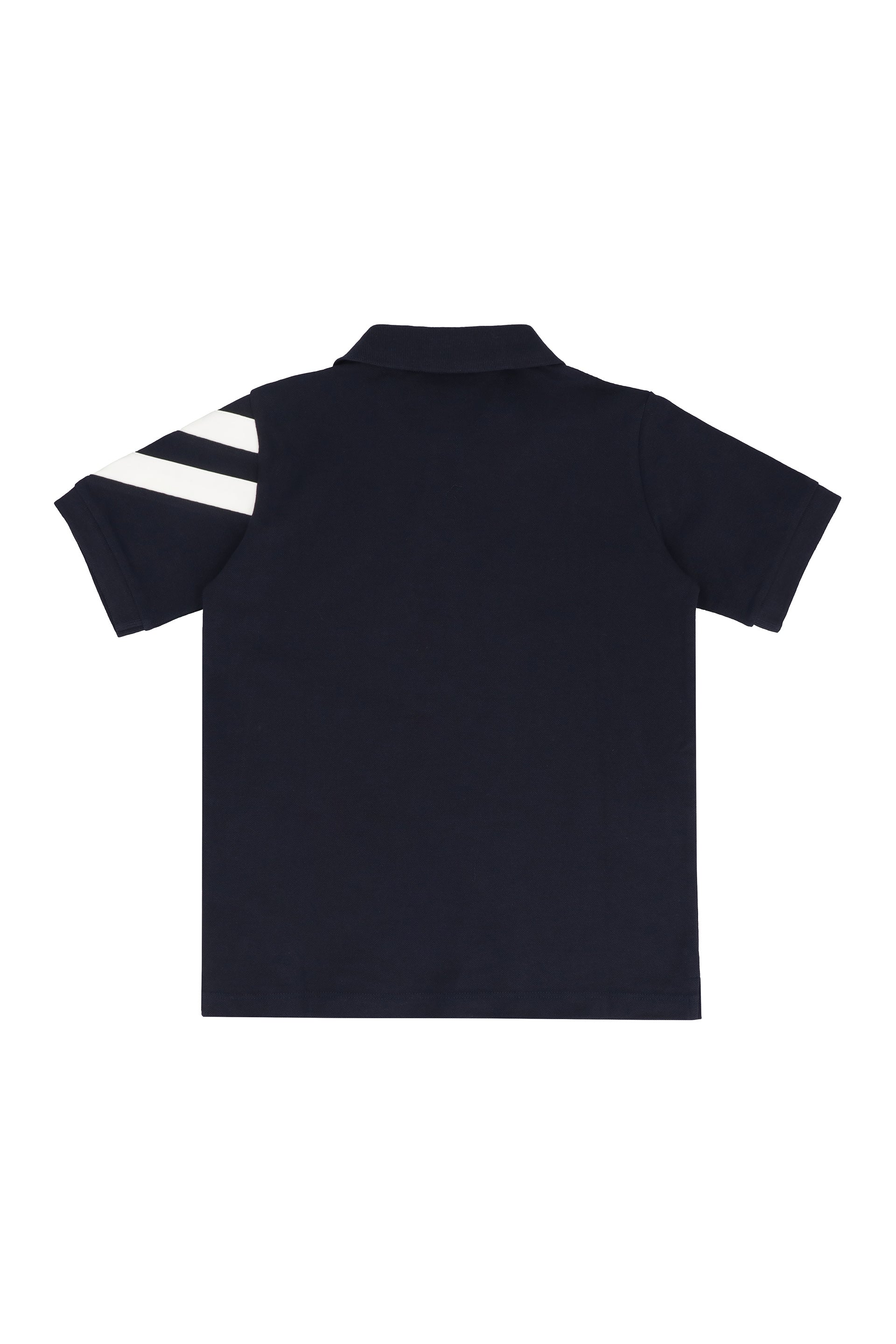 MONCLER KIDS Kids Cotton Piqué Polo Shirt