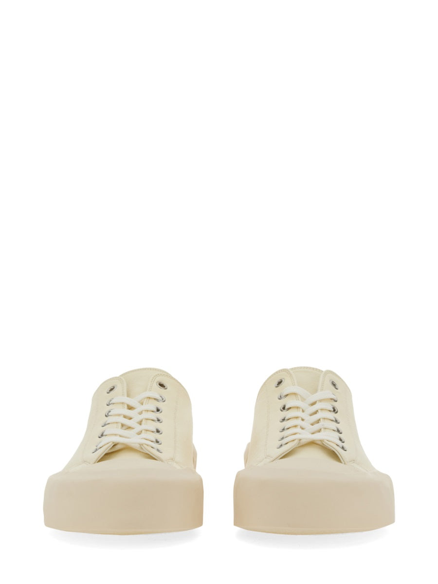 JIL SANDER Low Top Sneaker for Men - Trendy Vulcanized Design