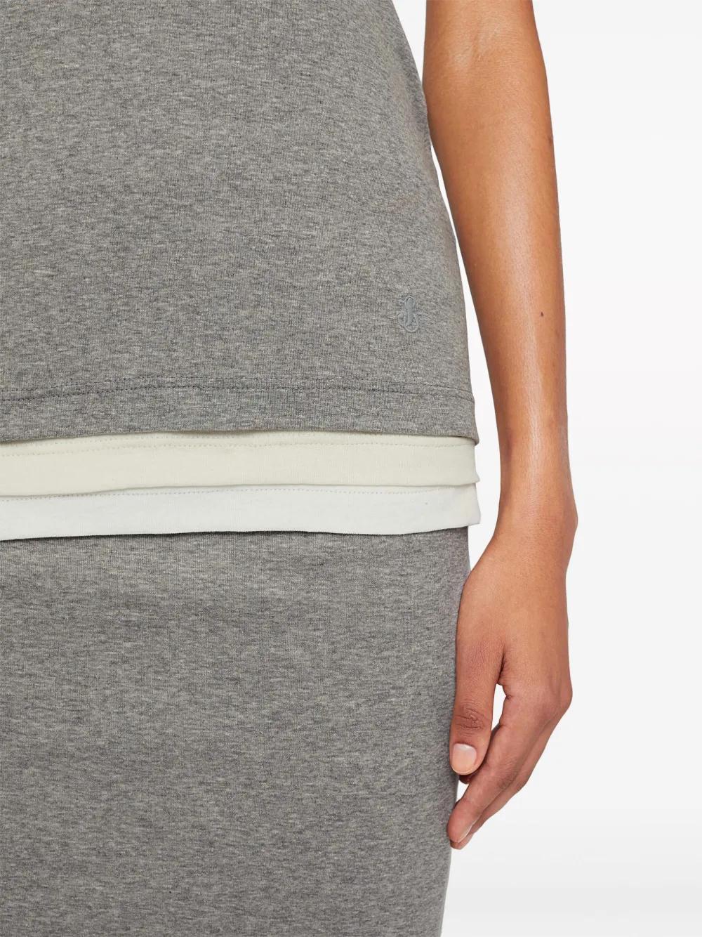 JIL SANDER Cotton Top for Women - SS25 Collection