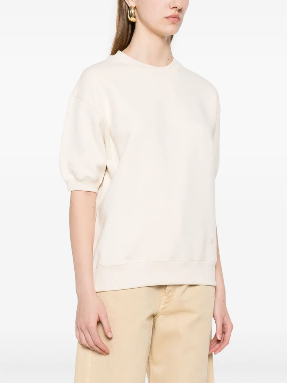 JIL SANDER Plush Mini T-Shirt for Women