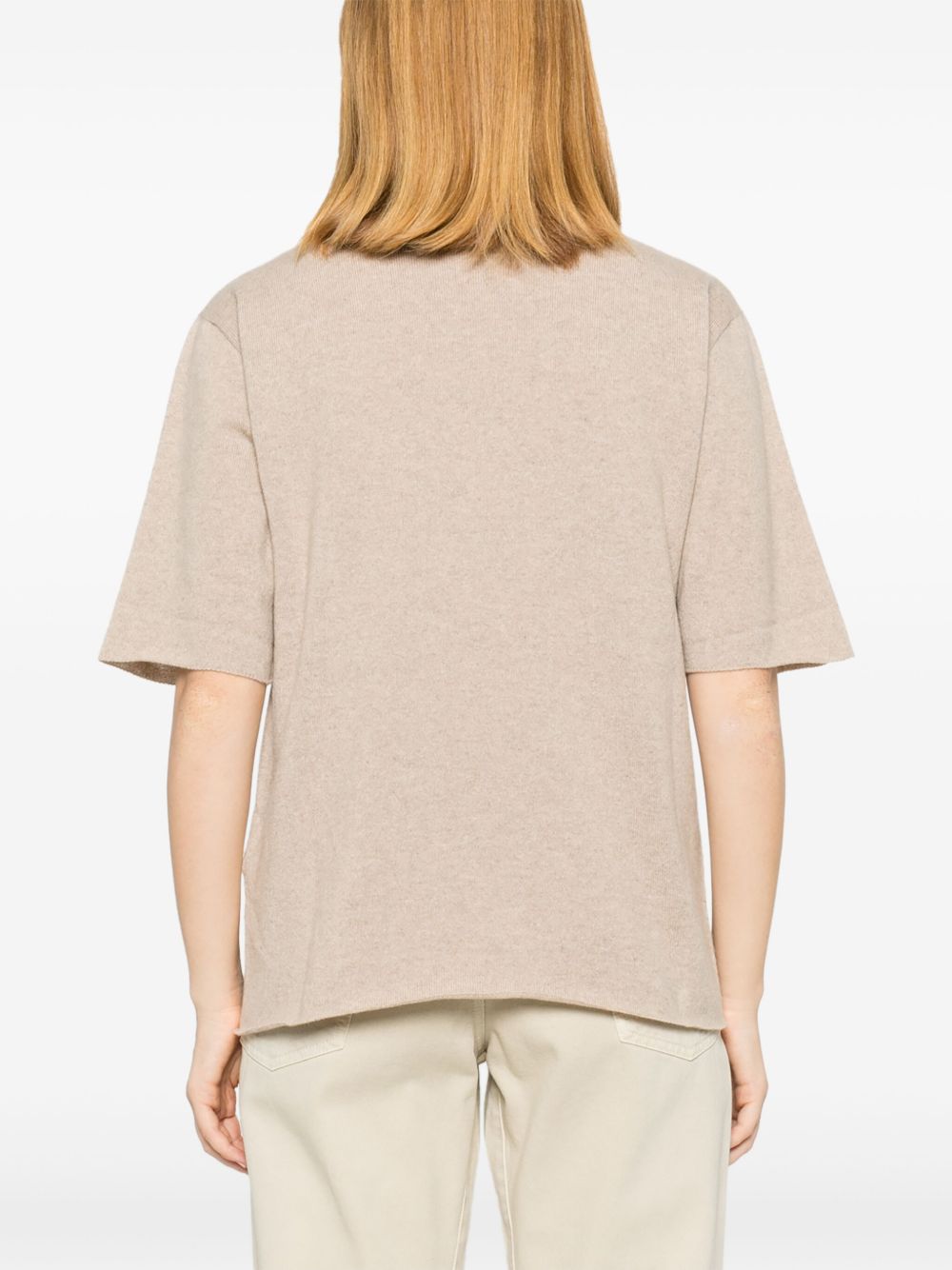 JIL SANDER High Neck Knit Top