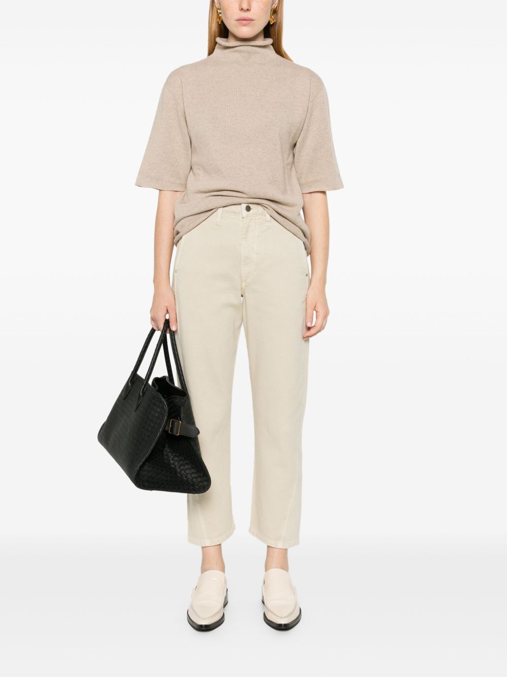 JIL SANDER High Neck Knit Top
