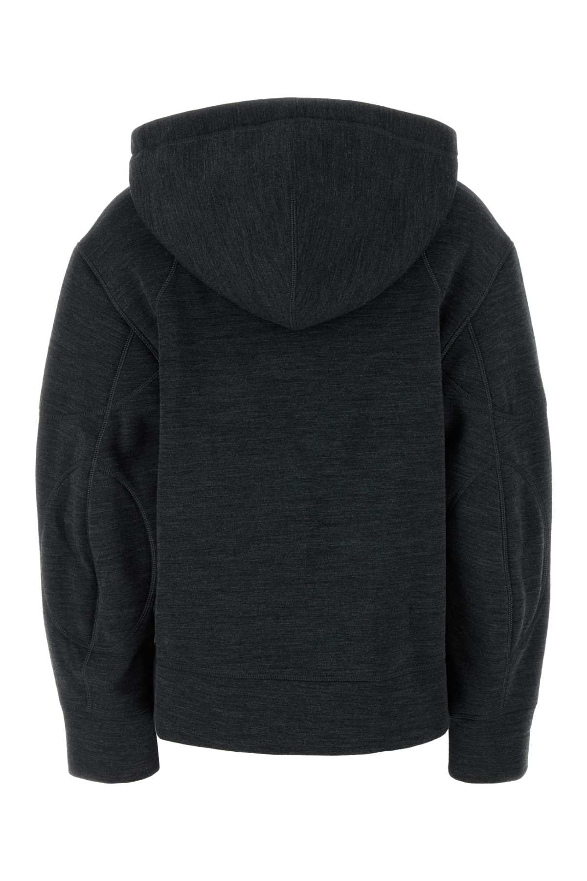 JIL SANDER Wool Blend Hoodie Sweatshirt
