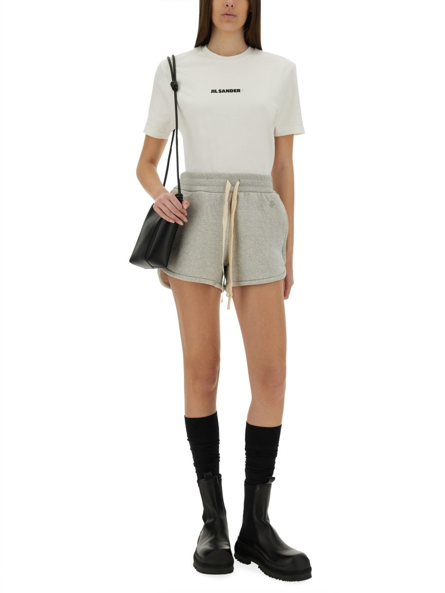JIL SANDER Cotton Mini Shorts for Women