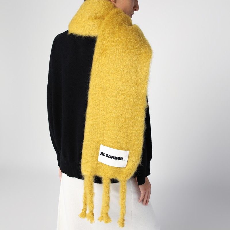 JIL SANDER Mohair Blend Scarf
